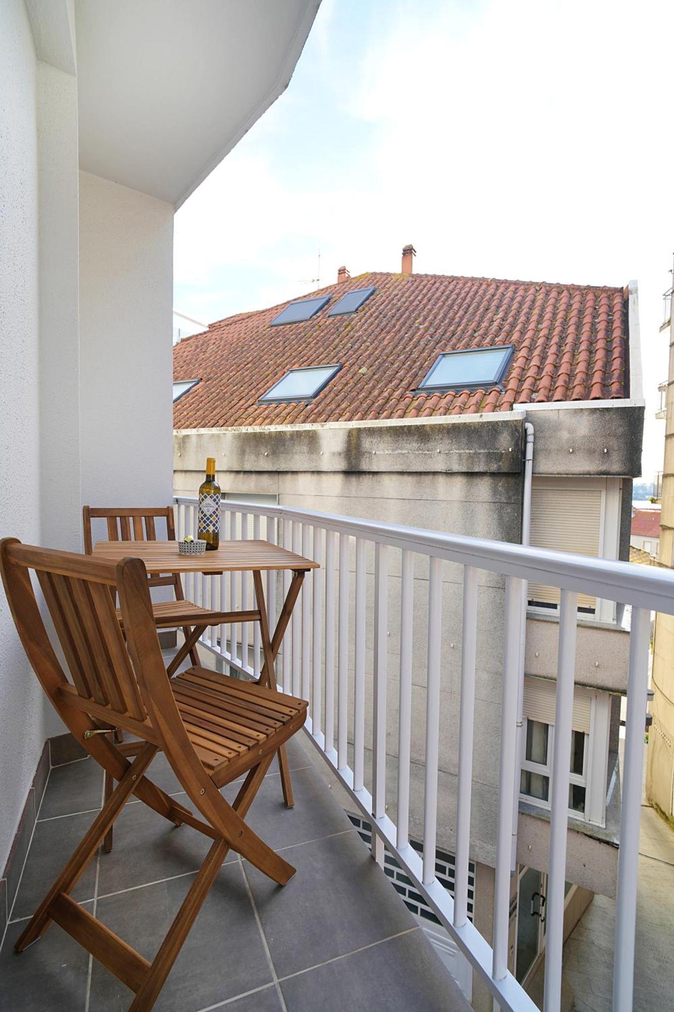 Precioso Apartamento En El Centro De Sanxenxo Esterno foto